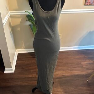 Olive Green Maxi Dress